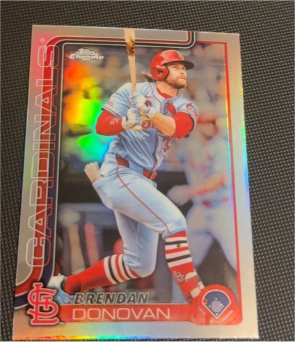 2025 Topps Chrome #233 Brendan Donovan — front