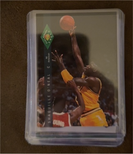 1992 Classic Four Sport #318 Shaquille O'Neal Rookie Card — front