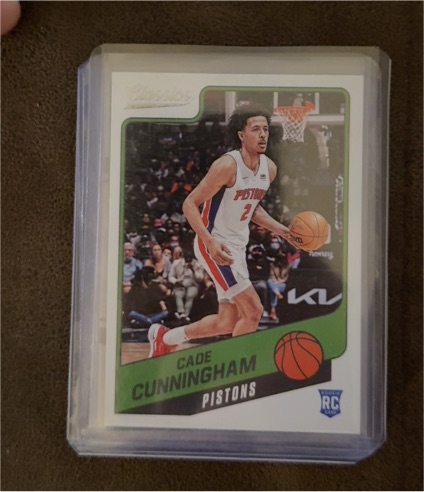 2021-22 Panini Chronicles - Classics #152 Cade Cunningham — front