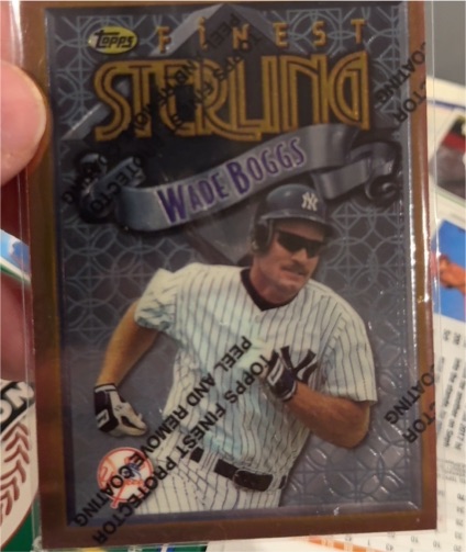 1996 Topps Finest #301 Wade Boggs — front