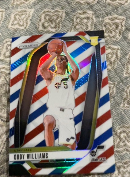 2024-25 Panini Prizm #232 Cody Williams — front