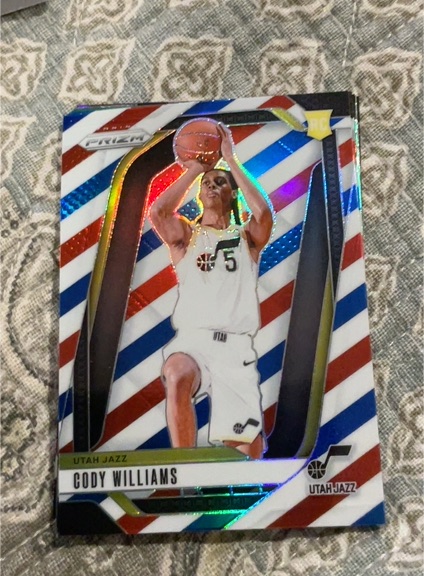 2024-25 Panini Prizm #232 Cody Williams — front