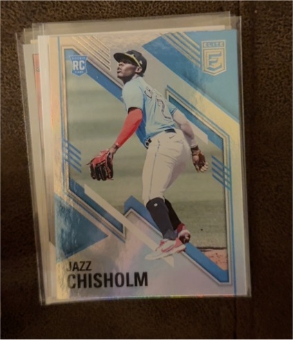 2021 Panini Chronicles Elite #19 Jazz Chisholm — front