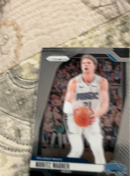 2024-25 Panini Prizm #116 Moritz Wagner Pink Ice Prizm Orlando Magic — front