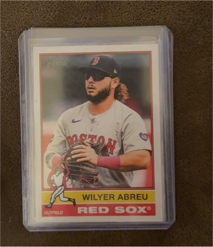 2025 Topps Heritage #89 Wilyer Abreu — front