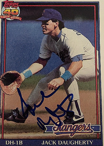 1991 Topps #622 Jack Daugherty — front