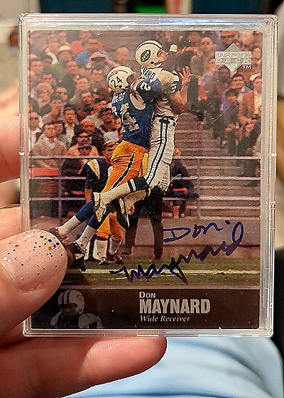 1997 Upper Deck Legends #49 Don Maynard — front