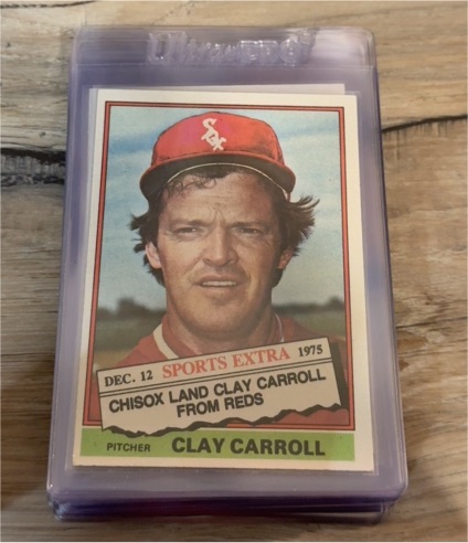 1976 Topps Traded #211T Clay Carroll — front