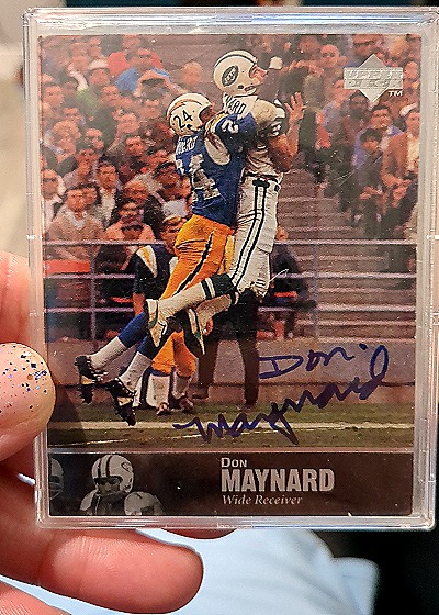 1997 Upper Deck NFL Legends #AL-144 Don Maynard — front