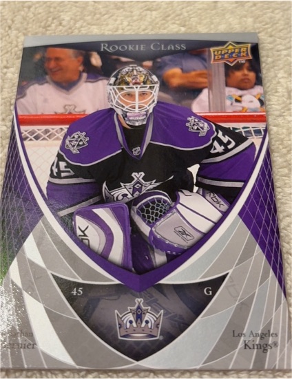 2007-08 Upper Deck Rookie Class #7 Jonathan Bernier — front