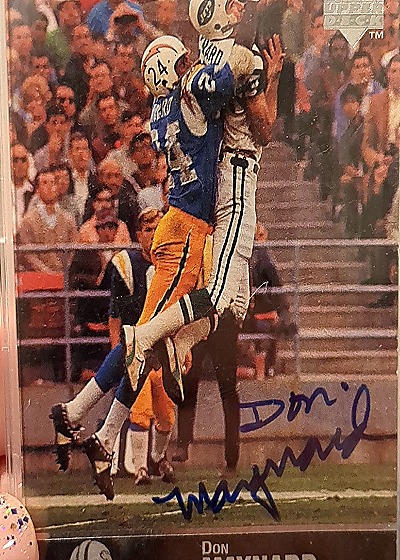 1992 Upper Deck #24 Don Maynard — front