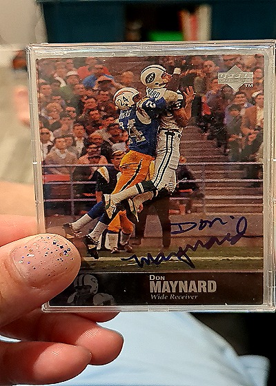 1997 Upper Deck NFL Legends #AL-133 Don Maynard — front