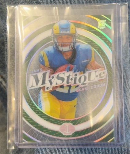 2024 Panini Illusions #26 Blake Corum Mystique Rookie — front