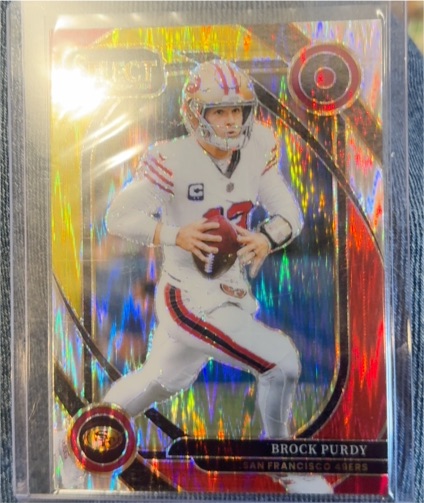 2024 Panini Select #226 Brock Purdy Club Level — front