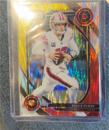 2024 Panini Select #226 Brock Purdy Club Level — front