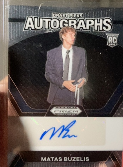 2024 Panini Prizm Draft Picks #7 Matas Buzelis — front