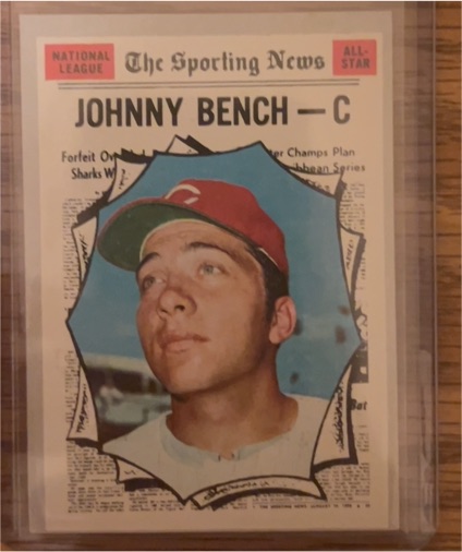 1970 Topps #464 Johnny Bench — front
