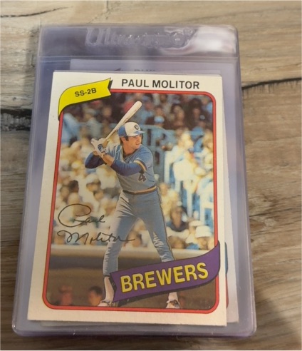1980 Topps #406 Paul Molitor — front