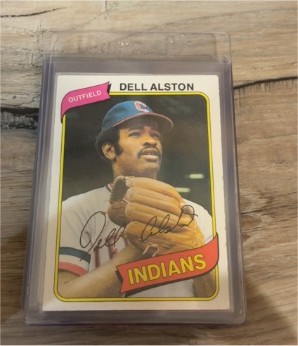 1980 Topps #198 Dell Alston — front