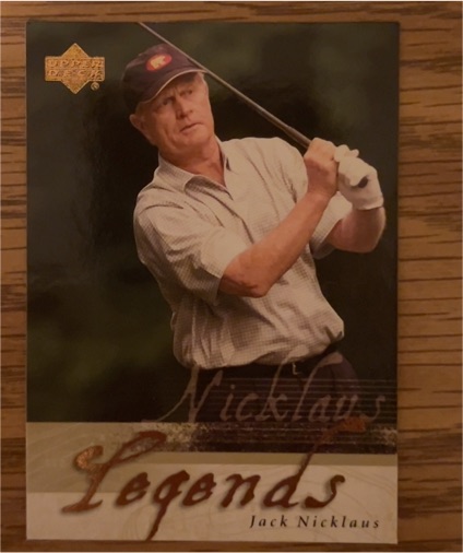 2002 Upper Deck #50 Jack Nicklaus Legends — front