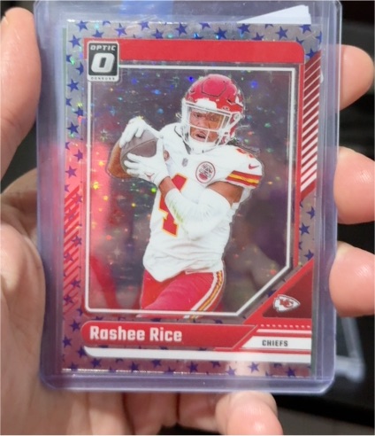 2024 Panini Donruss Optic #97 Rashee Rice — front