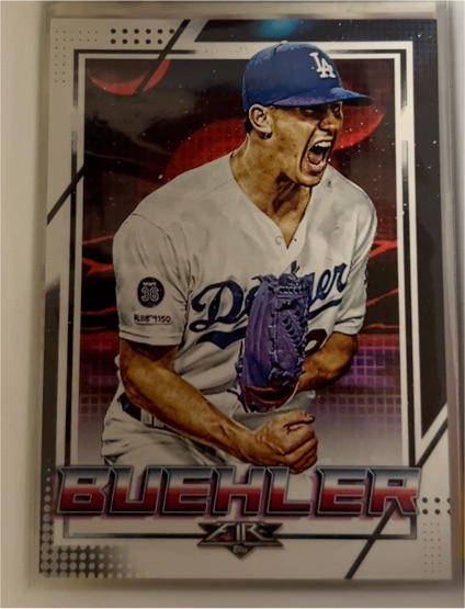 2020 Topps Fire #142 Walker Buehler — front