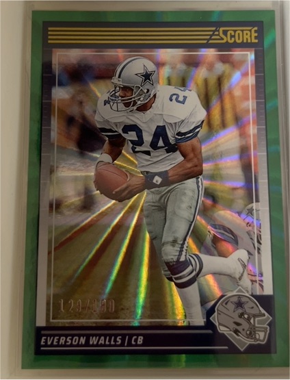 2024 Score #81 Everson Walls — front