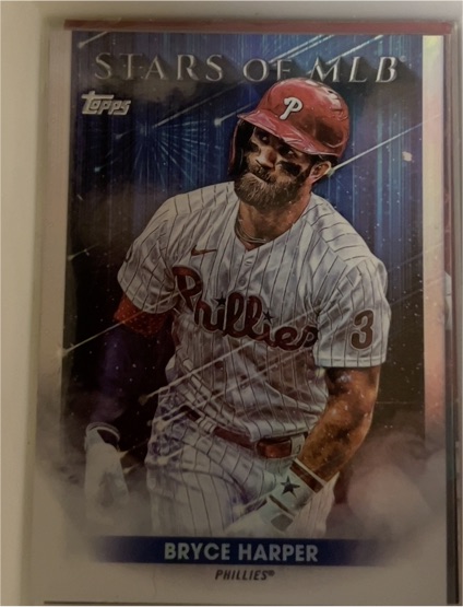 2022 Topps Series 1 Stars of MLB #SMLB-15 Bryce Harper — front