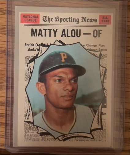 1970 Topps #460 Matty Alou — front