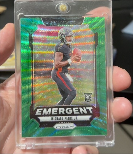 2024 Panini Prizm Emergent #20 Michael Penix Jr. — front