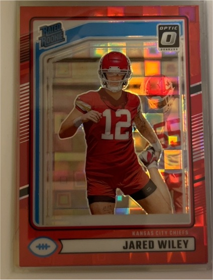 2024 Panini Donruss Optic #387 Jared Wiley — front