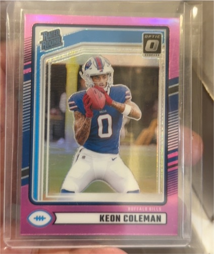 2024 Panini Donruss Optic #358 Keon Coleman — front