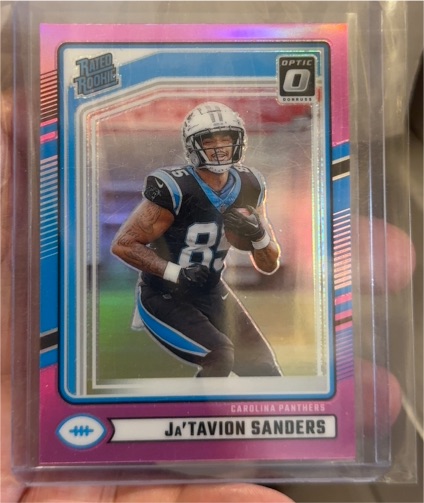 2024 Donruss Optic #317 Ja'Tavion Sanders — front