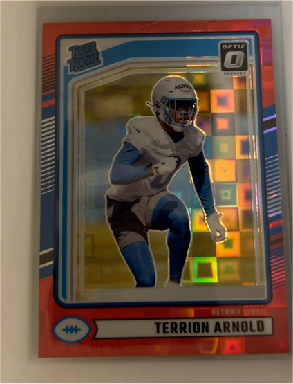 2024 Panini Donruss Optic #371 Terrion Arnold — front