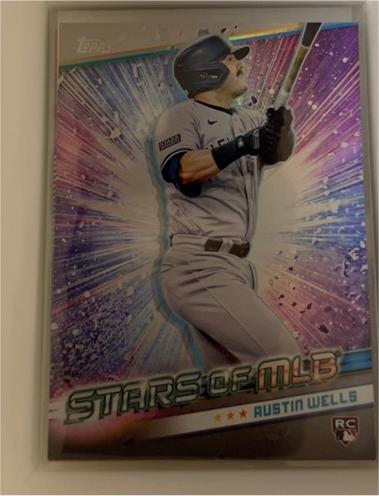 2024 Topps Update Stars of MLB #SMLB-77 Austin Wells — front