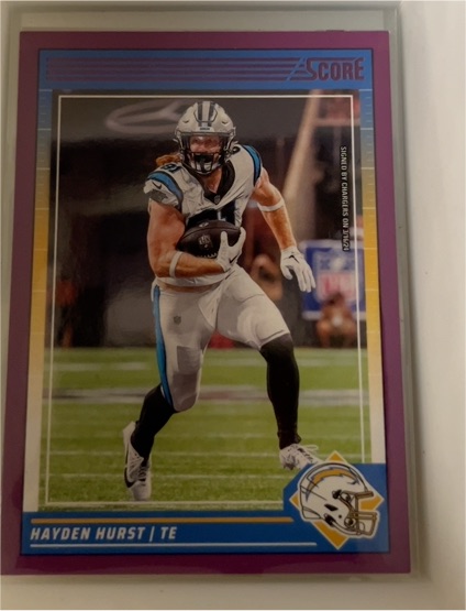 2024 Panini Score #40 Hayden Hurst — front