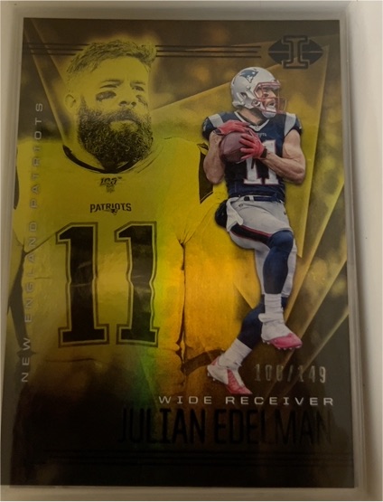 2020 Panini Illusions #75 Julian Edelman — front