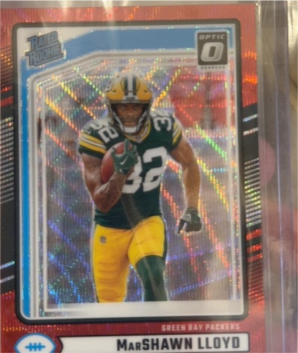 2024 Panini Donruss Optic #275 Marshawn Lloyd — front