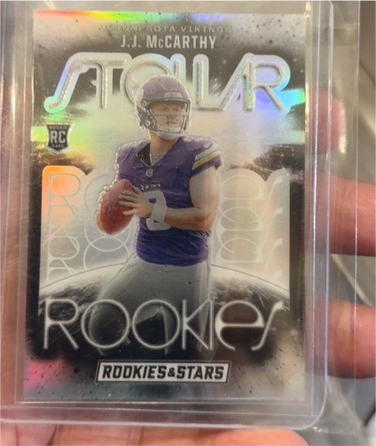2024 Panini Rookies & Stars #SR-JMY J.J. McCarthy — front