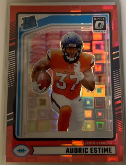 2024 Donruss Optic #335 Audric Estime — front