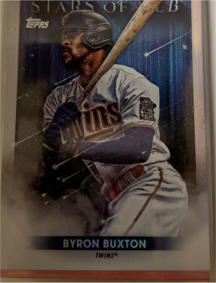 2022 Topps Stars of MLB #SMLB-12 Byron Buxton — front