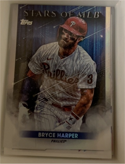 2022 Topps Stars of MLB #SMLB-15 Bryce Harper — front
