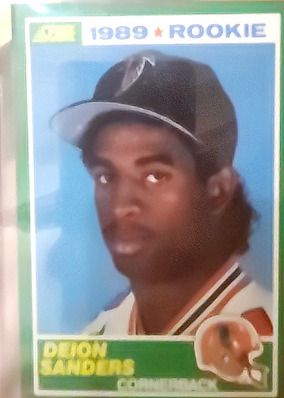 1989 Score #246 Deion Sanders — front