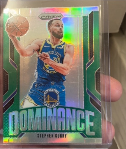 2024-25 Panini Prizm #21 Stephen Curry Dominance — front