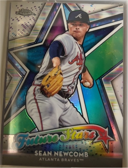 2018 Topps Chrome Future Stars #FS-4 Sean Newcomb — front