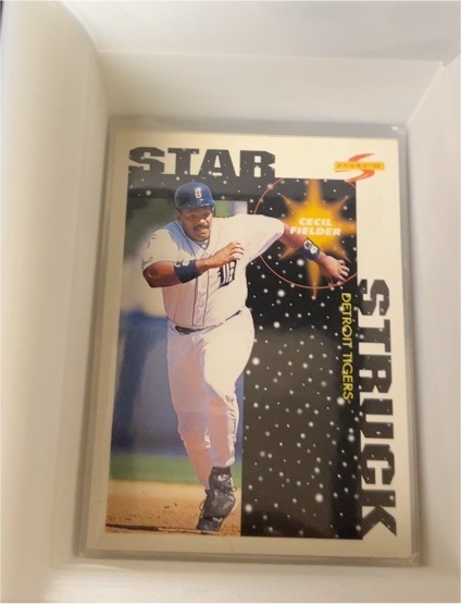 1996 Score Star Struck #357 Cecil Fielder — front