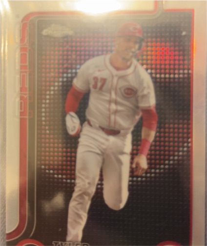2025 Topps Chrome #112 Tyler Stephenson — front
