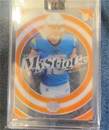 2024 Panini Illusions #17 Ladd McConkey Mystique — front