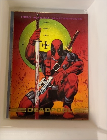 1993 SkyBox Marvel Masterpieces #55 Deadpool — front