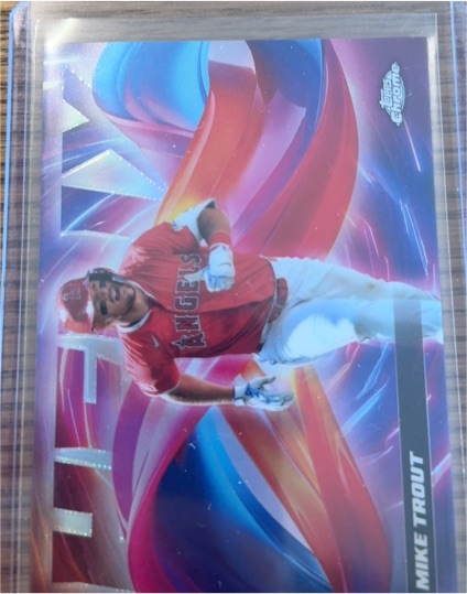 2018 Topps Stadium Club Power Zone #PZ-MT Mike Trout — front